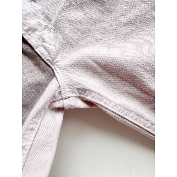 MOTHER The Dazzler Hover Pale Peach Pink High Rise Skinny Jeans, Size 27 - Picture 7 of 16